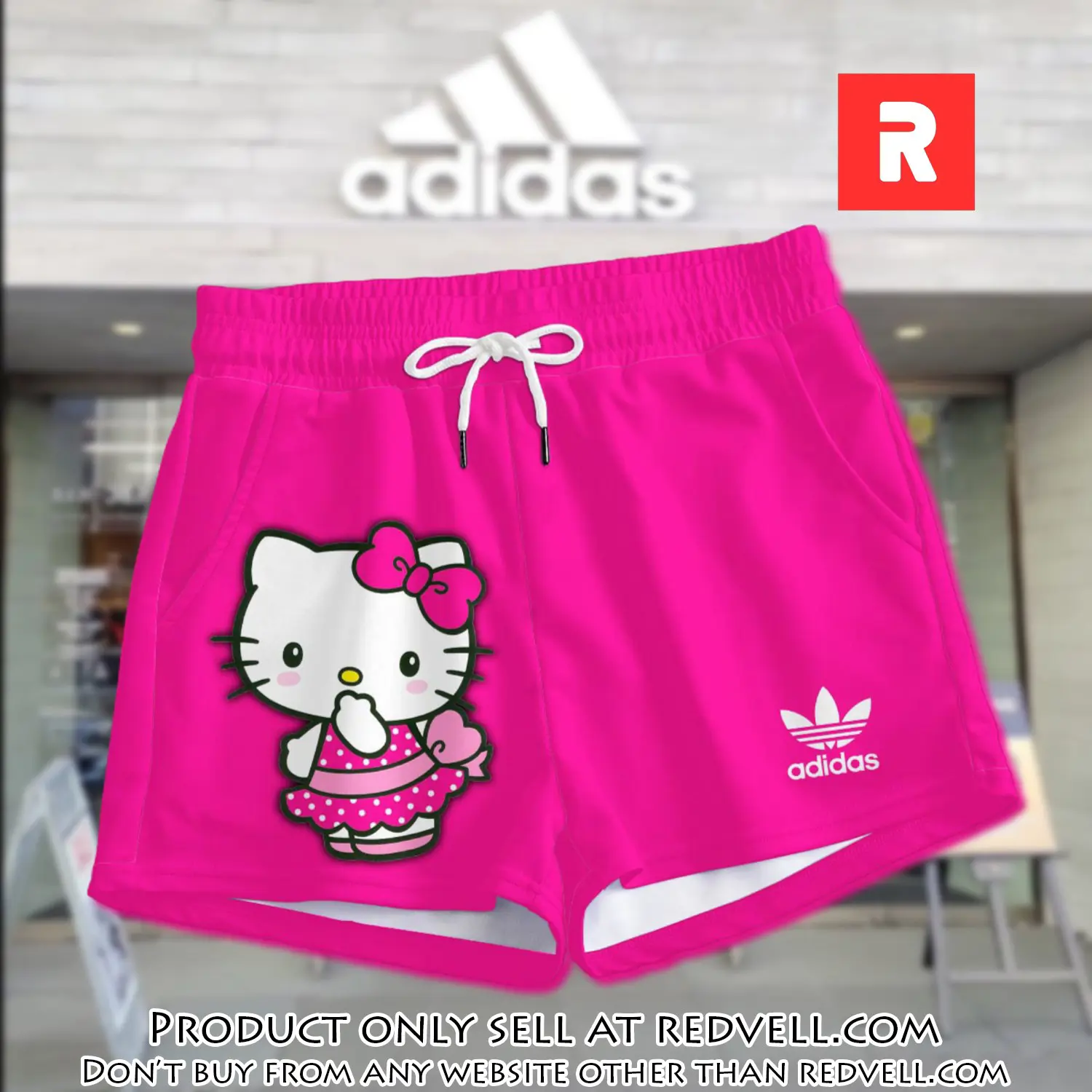 Premium hello kitty in adidas women shorts lady beach shorts wms1080 rv5555227